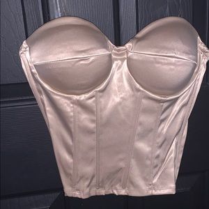 Satin Nude Corset